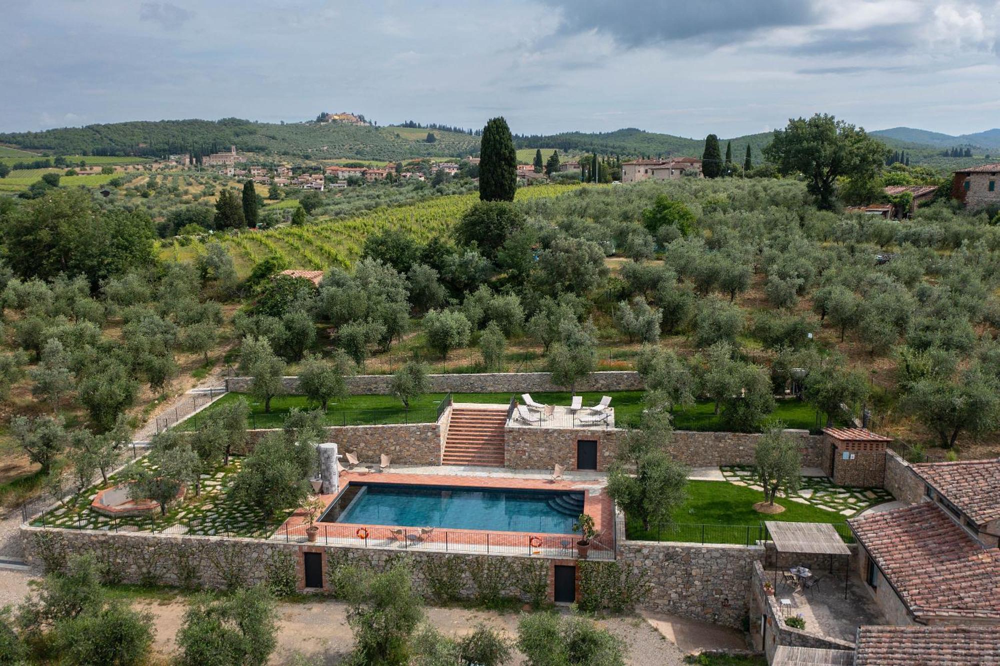 Borgo A Monti Di Sotto Vila Gaiole in Chianti Exterior foto